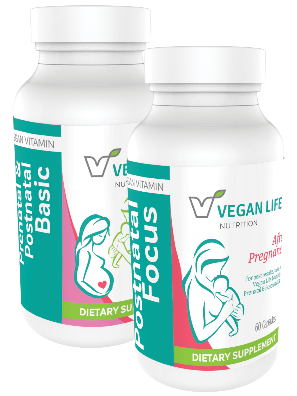 Postnatal Supplements - Vegan Supplement bottle